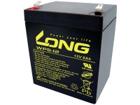 Long WP5-12/F1 Blybatteri 12 V 5 Ah Blyfleece (B x H x T) 90 x 107 x 70 mm Fladstik 4,8 mm Lav selvafladning, Vedligeholdelsesfri Batterier - Blybatterier