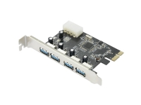 Renkforce 4 porte USB 3.0-controller-kort USB-A PCIe