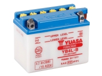 Yuasa YB4LB DC-motorcykelbatteri 12 V 4 Ah