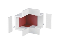 Utvendig hjørne BSKM-AE 0407 RW ren hvit (7216504)
