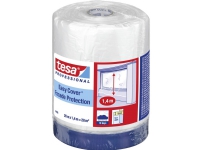 tesa Tesa 04498-00001-00 Afdækningsfolie tesa Easy Cover® Transparent (L x B) 20 m x 1.4 m 1 stk Maling og tilbehør - Dekke - Dekk plast