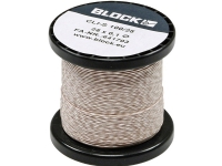 Block Lakeret kobbertråd Udvendig diameter (inkl. isoleringslak)=0.10 mm 41 m 0.11 kg