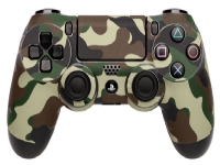 Bilde av Gaming Controller Skin(klistremerke, Controller Medfølger Ikke), Playstation 4, Camouflage, Grøn