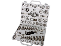 Brüder Mannesmann M53245 Gevindskæresats 45 dele metrisk M6, M8, M10, M12, M14, M16, M18, M20, M22, M24