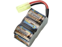 Conrad energy Modelbyggeri-batteripakke (NiMH) 7.2 V 1300 mAh Celletal: 6 Blok Mini-Tamiya Radiostyrt - RC - Elektronikk - Batterier og ladeteknologi