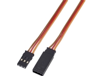 Modelcraft Servo Forlængerkabel [1x JR-stik - 1x JR-stik] 1.00 m 0.35 mm² Silikone, snoet