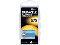 Duracell ActivAir Hearing Aid - 6 x - alkalisk mangan Strøm artikler - Batterier - Knappcelle batterier