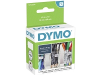 DYMO LabelWriter MultiPurpose - Permanet adhesiv - hvit - 13 x 25 mm 1000 etikett(er) (1 rull(er) x 1000) merkelapper - for DYMO LabelWriter 310, 315, 320, 330, 400, 450, 4XL, SE450, Wireless Papir & Emballasje - Etiketter - Multietiketter