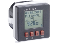 Müller 21812 Frontpanelmonterad timer digital dagklocka utomhus IP20