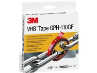 3M GPH-110F19-3 Tape Grå (L x B) 3 m x 19 mm 1 stk Papir & Emballasje - Emballasjeteip - Emballasjeteip