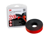 3M Dual Lock Burrebånd til fastlimning (L x B) 2.5 m x 25 mm Sort 1 stk