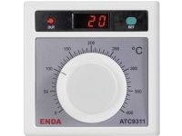 Enda ATC9311-FE-400-230 Temperaturregulator J 0 til +400 °C Relæ 2 A (L x B x H) 50 x 96 x 96 mm