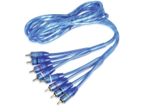 Sinustec RCA 65-4 Phono-kabel 6.50 m Bilpleie & Bilutstyr - Interiørutstyr - Hifi - Hifi Tilbehør