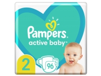Bilde av Pampers Active Baby 2 Bleier, 4-8 Kg, 96 Stk.