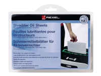 Shredder oljepapir Rexel, pakke med 12 stk Kontormaskiner - Kontormaskiner - Tilbehør for makulering