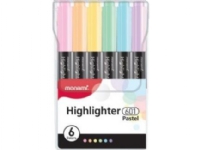 Astra Highlighter 601 Monami 6 farger