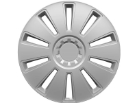 HP Autozubehör GRID Hjulkapsler R16 Sølv 1 stk