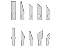 Donau Elektronik Skalpel-sæt 1 stk Kontorartikler - Skjæreverktøy - Kniver