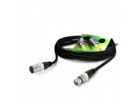 Sommer Cable GA1B-2000-SW-WS XLR Tilslutningskabel [1x XLR-bøsning 3-polet – 1x XLR-stik 3-polet] 20.00 m Sort