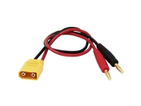 Reely Opladningskabel [2x Bananstik 4 mm - 1x XT90-stik] 30.00 cm RE-6799044 Radiostyrt - RC - Elektronikk - Batterier og ladeteknologi