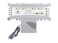 Triax TMS 1708 SE P-EU SAT multikontaktingångar (multikontakt): 17 (16 sat/1 jord) Antal abonnenter: 8
