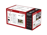 Bellcome Smart 7 Video-Kit 1 Family Komplett uppsättning Videodörrintercom Bredband 8 delar Vit