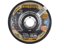 Rhodius XTK6 EXACT 210829 Skärskiva förböjd 125 mm 22,23 mm 1 st Rostfritt stål Stål
