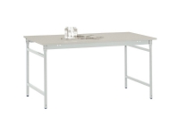Manuflex BB3011.7035 Arbejdsbord Gråhvid (RAL 7035)