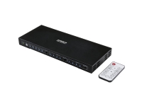 SpeaKa Professional 4x2 Port HDMI-Matrix-Switch mit Audio-Ports 3840 x 2160 Mio. Pixel Black (SP-8753144)