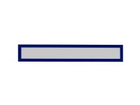 Magnetoplan 1131703 Magnetramme Blå A4 stående, A5 liggende interiørdesign - Bord - Tilbehør