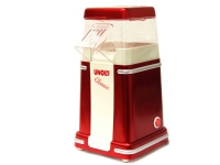 UNOLD 48525 - Popkornmaker - 900 W - metallisk rød / sølv / hvit Kjøkkenapparater - Kjøkkenmaskiner - Popcorn maskiner