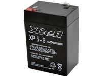 XCell XP 5 - 6 Blybatteri 6 V 5 Ah Blyfleece (B x H x T) 70 x 107 x 47 mm Fladstik 4,8 mm Vedligeholdelsesfri Batterier - Blybatterier