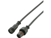 Vandtæt stik med kabel, poler: 2 hanstik og hunstik med hver 50 cm kabel i begge ender 5 A 739653 1 stk. PC tilbehør - Øvrige datakomponenter - Reservedeler