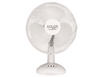 Adler AD 7303, Hvit, Bord, 42,1 dB, 30 cm, 90°, 45 W