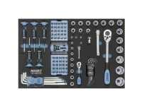 Hazet 163-466/106 Værktøjssæt inkl. skumindlæg 106 dele