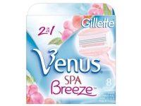 Gillette Women Venus Breeze SPA, 8 hoder Hårpleie - Skjegg/hårtrimmer - Blader for barberhøvler