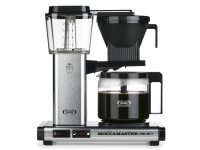 Moccamaster KBG 741, Kaffebrygger (drypp), 1,25 l, 1520 W, Sort, Rustfritt stål Kjøkkenapparater - Kaffe - Kaffemaskiner