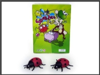 Hipo Ladybug with peas 9cm p36 A141B-DB Skole og hobby - Til skolesekken - Diverse