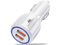 Maclean charger Maclean MCE478 W QC 3.0 2xUSB car charger white