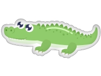 Krokodille 3D Pude Barn & Bolig - Barnerommet - Barneputer