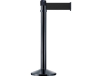 VISO RS410BKBK Afspærringsstolpe m/bånd