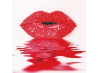 Diamond Dotz 30 x 30 cm - Hot Lips Leker - Kreativitet - Sy, Strikk & Broderi