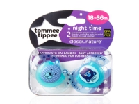 Tommee Tippee Night Time Nat baby sut Ortodontisk Silikone