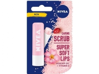 Nivea NIVEA_Caring Scrub Super Soft Lips Caring Lip Scrub Stick Wild Rose 4.8g