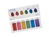 GANSAI TAMBI GEM COLORS 6 colors set Skole og hobby - Flytende farger - Vannfarger