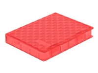 Delock Protection Box – Skyddad hårddisk – kapacitet: 1 hårddisk (2,5) – röd