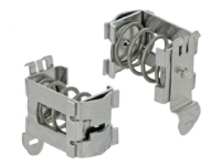 DeLOCK Shield Clamp - kabelklemme - DIN-skinnemonterbar (66442)