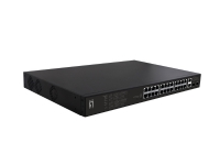 LevelOne FGP-2831 Ohanterad Fast Ethernet (10/100) Strömförsörjning via Ethernet (PoE) stöd Rackmontering 1U