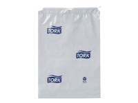 Tork - Søppeldunkfôr - trekksnor - 5 L - polyetylen - grå - pakke av 50 Rengjøring - Avfaldshåndtering - Avfaldsposer
