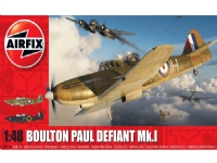 Bilde av Airfix Boulton Paul Defiant Mk.1, Flymodell Med Fastvinge, Monteringssett, 1:48, Boulton Paul Defiant Mk.1, Alle Kjønn, Plast